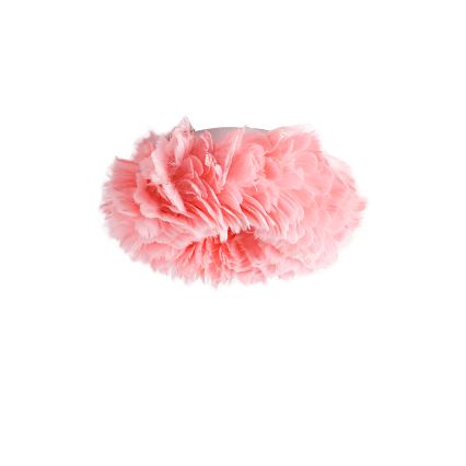 Brilagi - Φωτιστικό οροφής FEATHER 3xE27/40W/230V διάμ. 40 cm ροζ