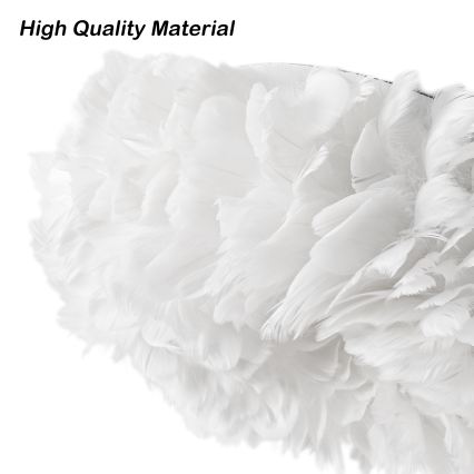 Brilagi - Φωτιστικό οροφής FEATHER 3xE27/40W/230V, διάμετρος 40 cm, λευκό