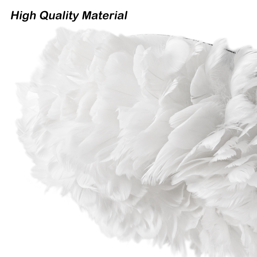 Brilagi - Φωτιστικό οροφής FEATHER 3xE27/40W/230V, διάμετρος 40 cm, λευκό