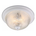 Brilagi - Φωτιστικό οροφής FRESCO 2xE27/40W/230V Ø 28 εκ. λευκό