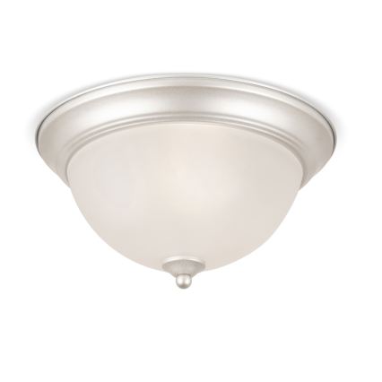 BRILAGI - Φωτιστικό οροφής FRESCO 2xE27/40W/230V Ø 28 εκ. ματ χρώμιο