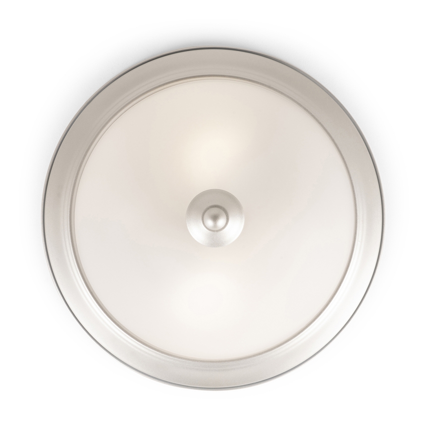 BRILAGI - Φωτιστικό οροφής FRESCO 2xE27/40W/230V Ø 28 εκ. ματ χρώμιο