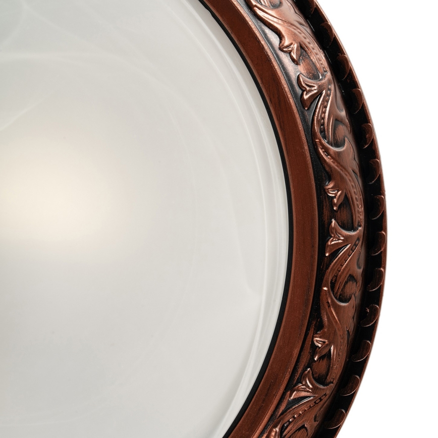 Brilagi - Φωτιστικό οροφής FRESCO 2xE27/40W/230V Ø 30 cm σε απόχρωση χαλκού