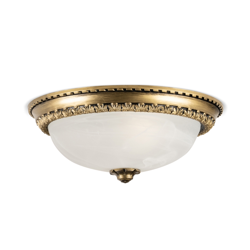 BRILAGI - Φωτιστικό οροφής FRESCO 2xE27/40W/230V Ø 30 cm μπρούτζινο