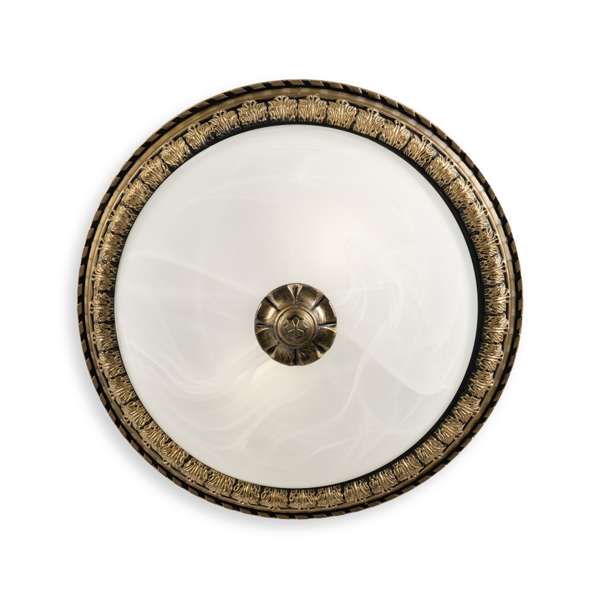 BRILAGI - Φωτιστικό οροφής FRESCO 2xE27/40W/230V Ø 30 cm μπρούτζινο