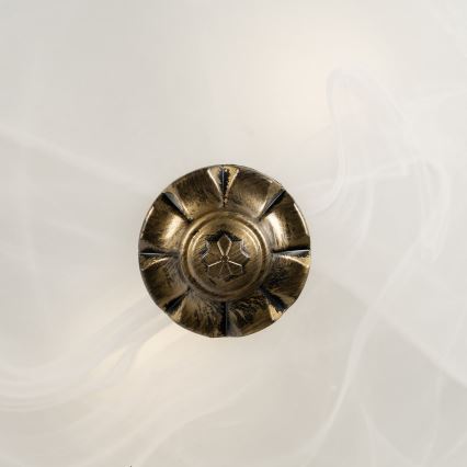 BRILAGI - Φωτιστικό οροφής FRESCO 2xE27/40W/230V Ø 30 cm μπρούτζινο