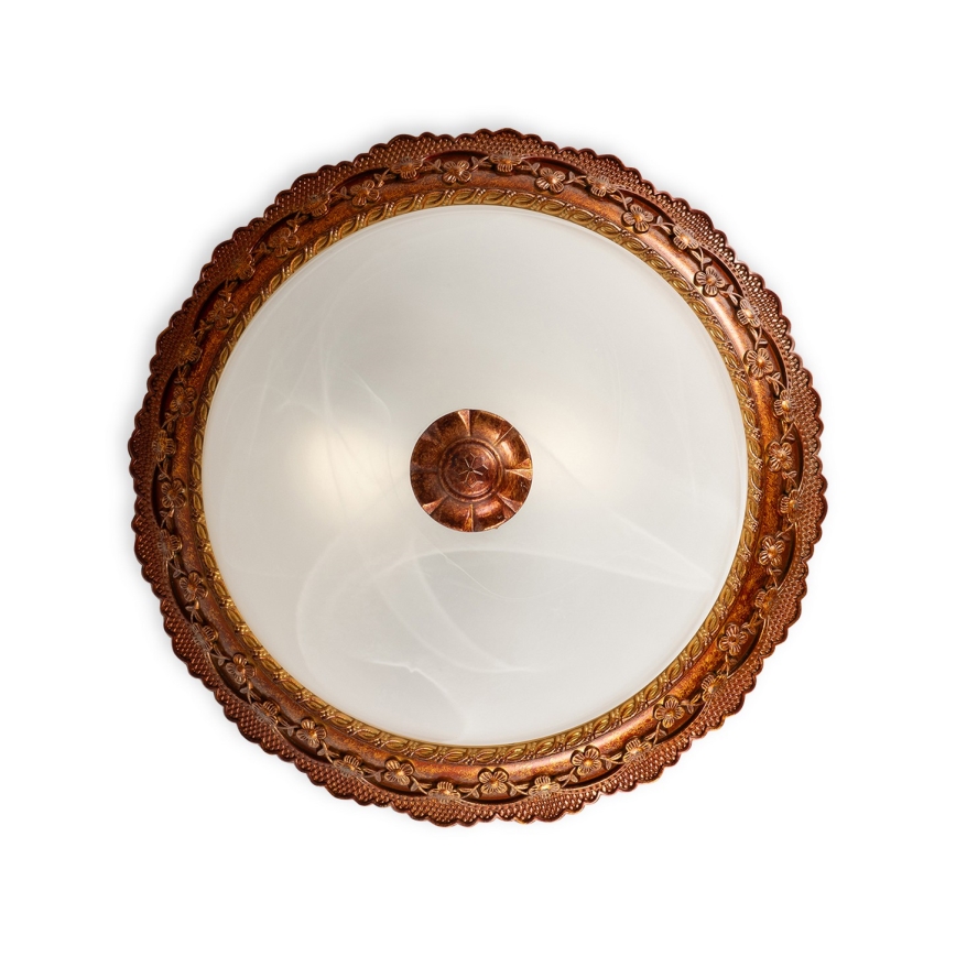 Brilagi - Φωτιστικό οροφής FRESCO 2xE27/40W/230V Ø 30 cm χρυσό