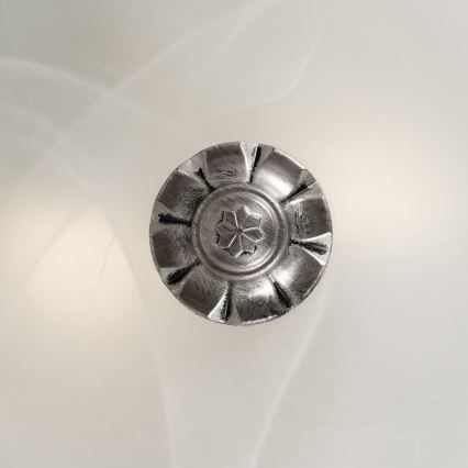 Brilagi - Φωτιστικό οροφής FRESCO 2xE27/40W/230V Ø 30 εκ. ασημί