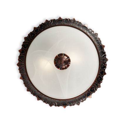 Brilagi - Φωτιστικό οροφής FRESCO 2xE27/40W/230V Ø 30 εκ. μπρονζέ