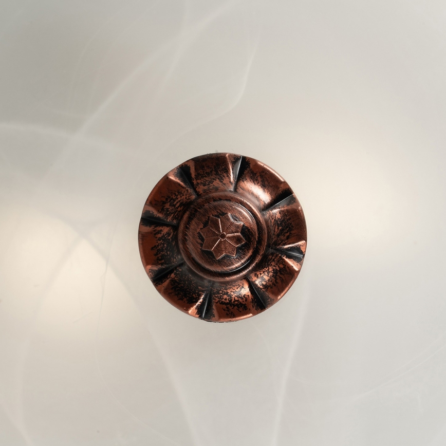 Brilagi - Φωτιστικό οροφής FRESCO 2xE27/40W/230V Ø 30 εκ. μπρονζέ