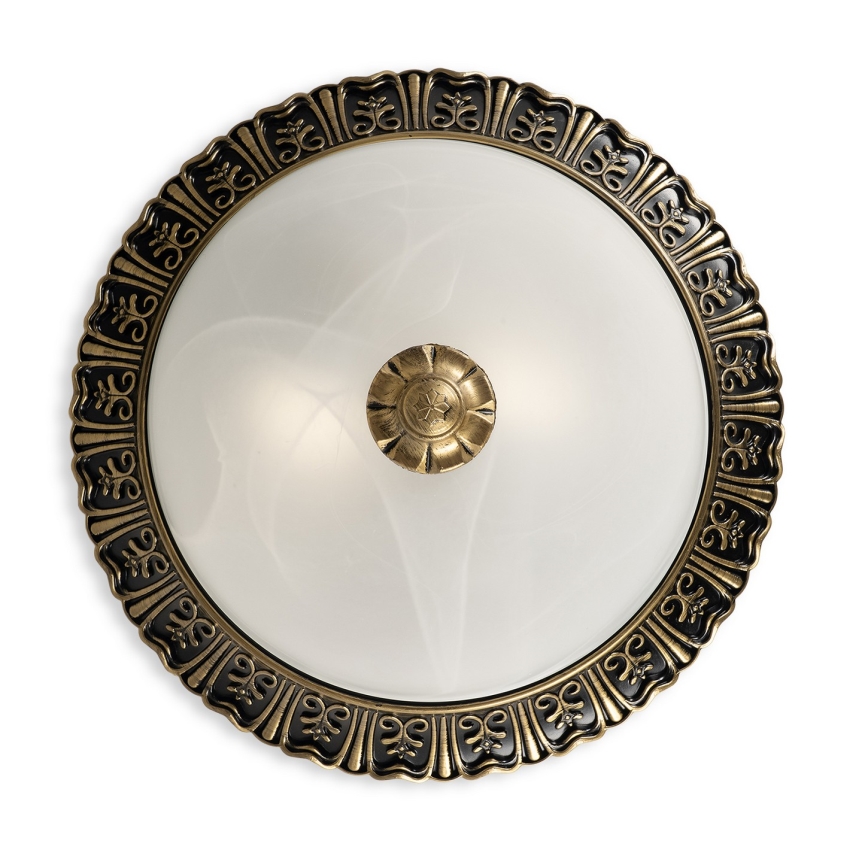 BRILAGI - Φωτιστικό οροφής FRESCO 2xE27/40W/230V Ø 30 εκ. χρυσό
