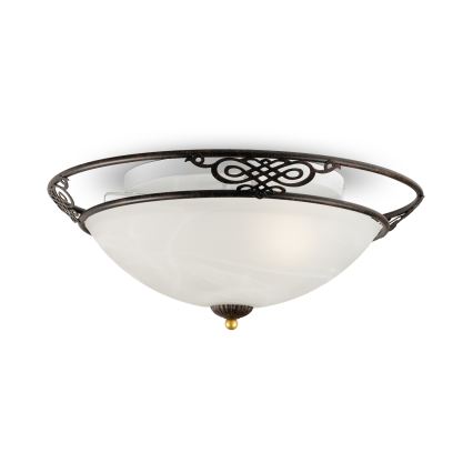 BRILAGI - Φωτιστικό οροφής FRESCO 2xE27/40W/230V Ø 43 cm καφέ