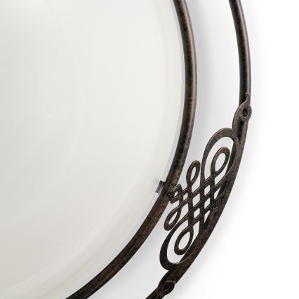 BRILAGI - Φωτιστικό οροφής FRESCO 2xE27/40W/230V Ø 43 cm καφέ