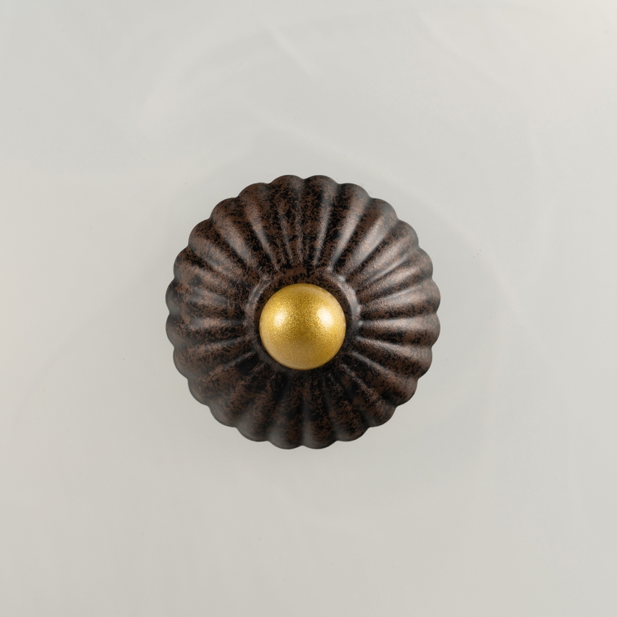 BRILAGI - Φωτιστικό οροφής FRESCO 2xE27/40W/230V Ø 43 cm καφέ