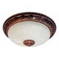 Brilagi - Φωτιστικό οροφής FRESCO 2xE27/40W/230V διάμ. 30 εκ. χάλκινο