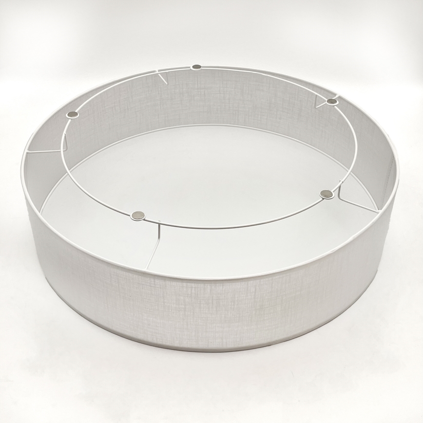 BRILAGI - Φωτιστικό οροφής LED BELLADONNA 3xE27/15W/230V Ø 50 εκ. λευκό/δρυς-καρυδιά