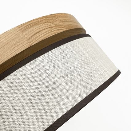 Brilagi - Φωτιστικό οροφής LED BELLADONNA LED/20W/230V Ø 30 cm κρεμ/δρυς