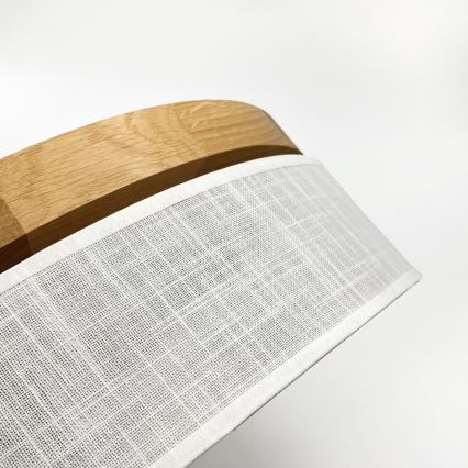 Brilagi - Φωτιστικό οροφής LED BELLADONNA LED/36W/230V Ø 40 cm λευκό/δρυς