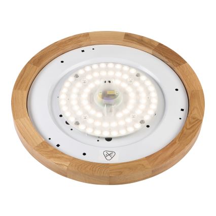 Brilagi - Φωτιστικό οροφής LED BELLADONNA LED/36W/230V Ø 40 cm λευκό/δρυς