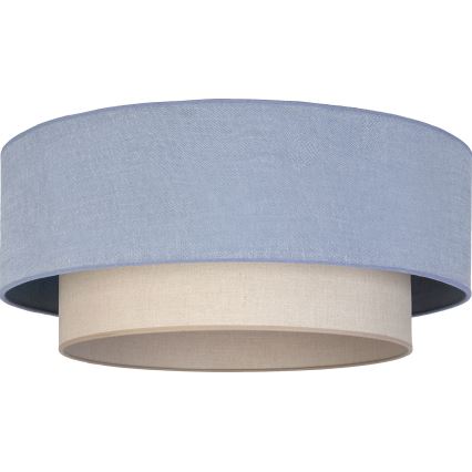 Brilagi - Φωτιστικό οροφής LED BOHO ECO 1xE27/10W/230V Ø 40 εκ. μπλε/κρεμ