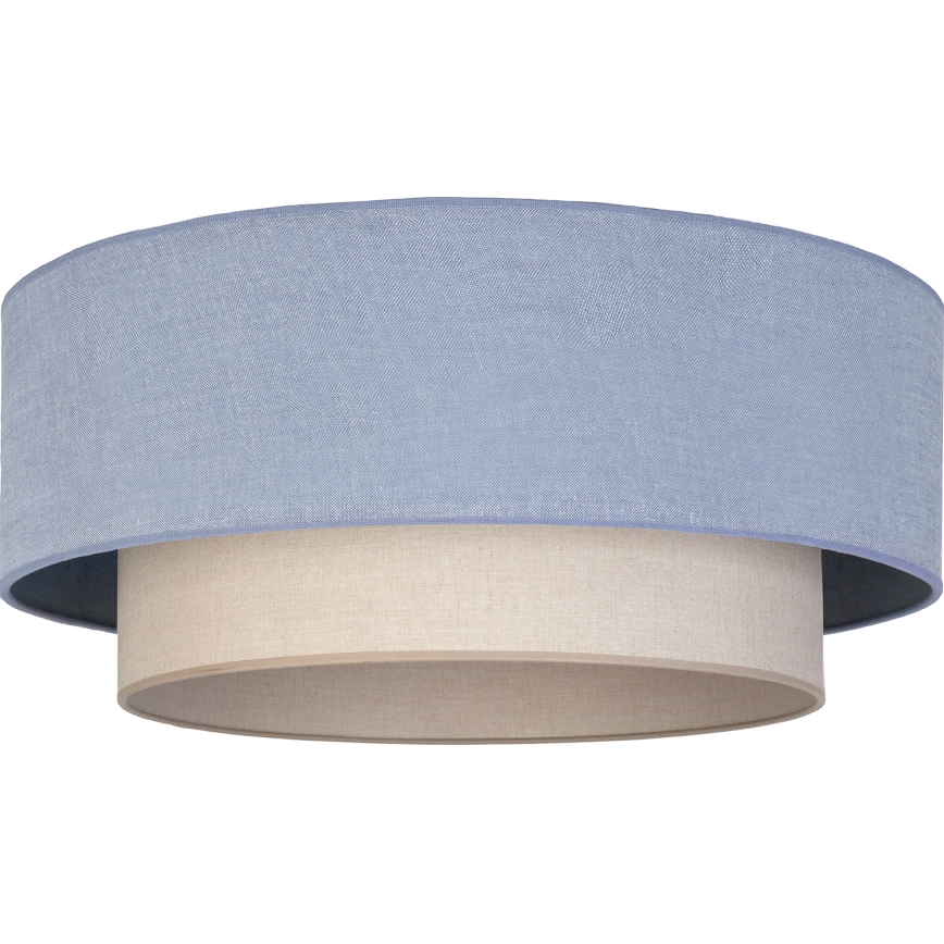 Brilagi - Φωτιστικό οροφής LED BOHO ECO 1xE27/10W/230V Ø 40 εκ. μπλε/κρεμ