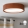 Brilagi - Φωτιστικό οροφής LED CARVALHO 2xE27/15W/230V, φινίρισμα δρυός-κερασιάς, Ø 37 cm