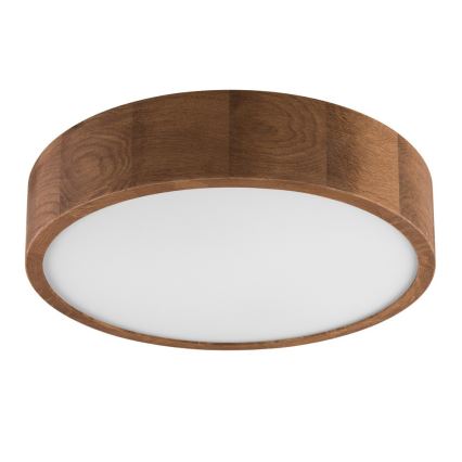 Brilagi - Φωτιστικό οροφής LED CARVALHO 2xE27/15W/230V, φινίρισμα δρυός-κερασιάς, Ø 37 cm