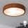 Brilagi - Φωτιστικό οροφής LED CARVALHO 3xE27/15W/230V, φινίρισμα δρυς-κεράσι, Ø 47 εκ.