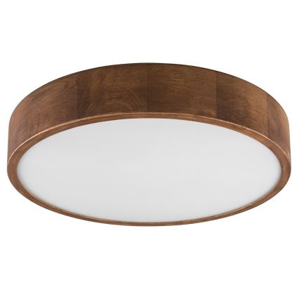 Brilagi - Φωτιστικό οροφής LED CARVALHO 3xE27/15W/230V, φινίρισμα δρυς-κεράσι, Ø 47 εκ.