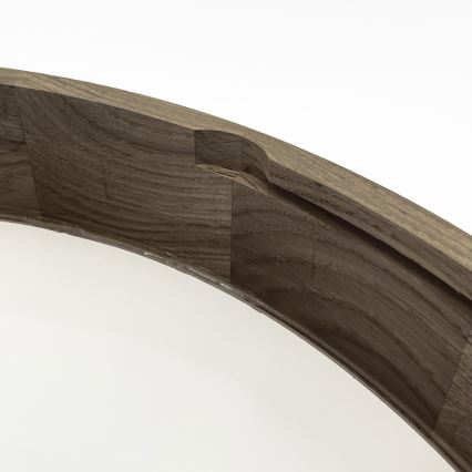 Brilagi - Φωτιστικό οροφής LED CARVALHO 4xE27/60W/230V σε απόχρωση δρυός/καρυδιάς, διάμετρος 57,5 cm