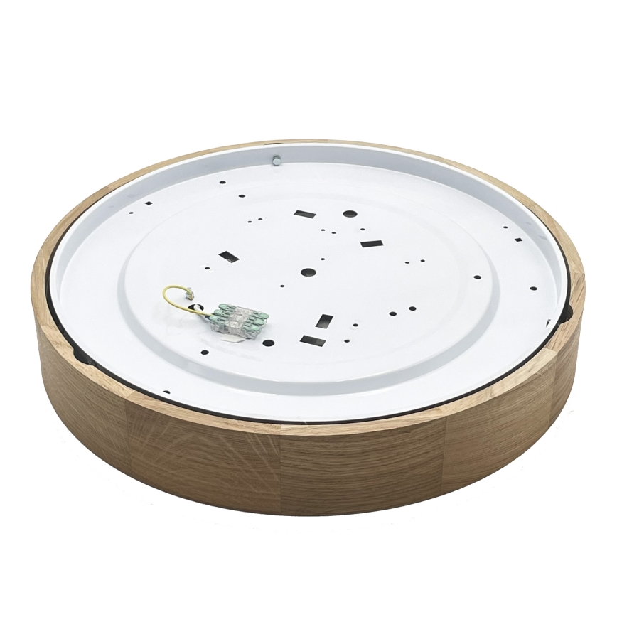 Brilagi - Φωτιστικό οροφής LED CARVALHO LED/36W/230V, σε φινίρισμα δρυός, διάμ. 47,5 cm