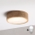 Brilagi - Φωτιστικό οροφής LED CARVALHO MODERN 1xE27/60W/230V Ø 27,5 cm σε απόχρωση δρυός