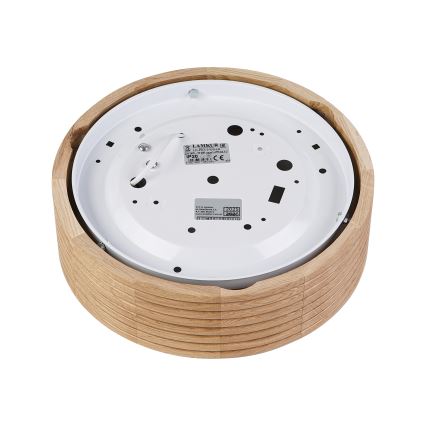 Brilagi - Φωτιστικό οροφής LED CARVALHO MODERN 1xE27/60W/230V Ø 27,5 cm σε απόχρωση δρυός