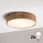 Brilagi - Φωτιστικό οροφής LED CARVALHO MODERN 2xE27/60W/230V διάμ. 37,5 cm δρυς