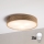 Brilagi - Φωτιστικό οροφής LED CARVALHO MODERN 3xE27/60W/230V, Ø 47,5 εκ., σε απόχρωση δρυός