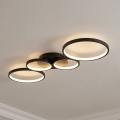 BRILAGI - Φωτιστικό οροφής LED ECHO LED/40W/230V 4000K 32x90 εκ. μαύρο
