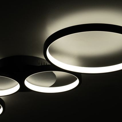 BRILAGI - Φωτιστικό οροφής LED ECHO LED/40W/230V 4000K 32x90 εκ. μαύρο
