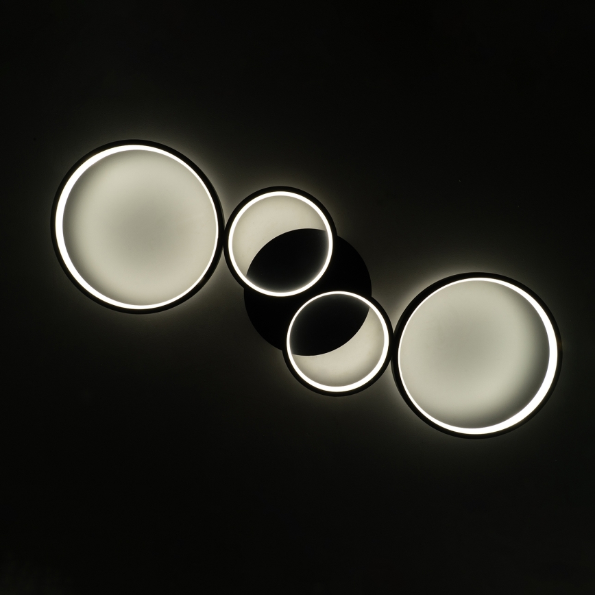 BRILAGI - Φωτιστικό οροφής LED ECHO LED/40W/230V 4000K 32x90 εκ. μαύρο