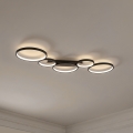 BRILAGI - Φωτιστικό οροφής LED ECHO LED/60W/230V 4000K 45x110 cm μαύρο