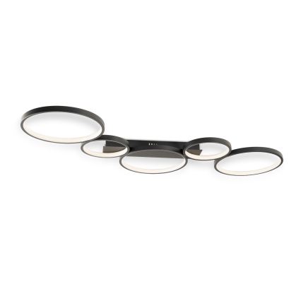 BRILAGI - Φωτιστικό οροφής LED ECHO LED/60W/230V 4000K 45x110 cm μαύρο