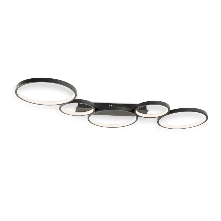 BRILAGI - Φωτιστικό οροφής LED ECHO LED/60W/230V 4000K 45x110 cm μαύρο