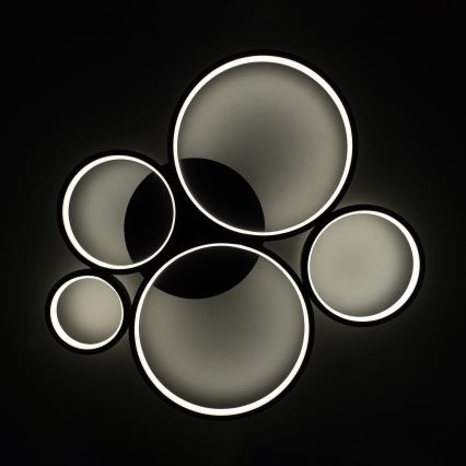 BRILAGI - Φωτιστικό οροφής LED ECHO LED/60W/230V 4000K 50x57 cm μαύρο