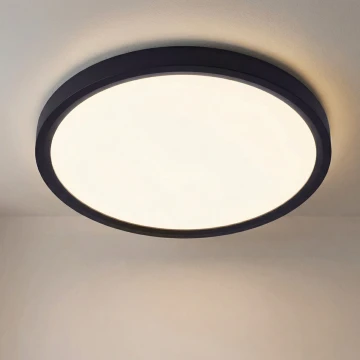 Brilagi - Φωτιστικό οροφής LED ESTELA, 18W/230V, Ø 30 cm, μαύρο