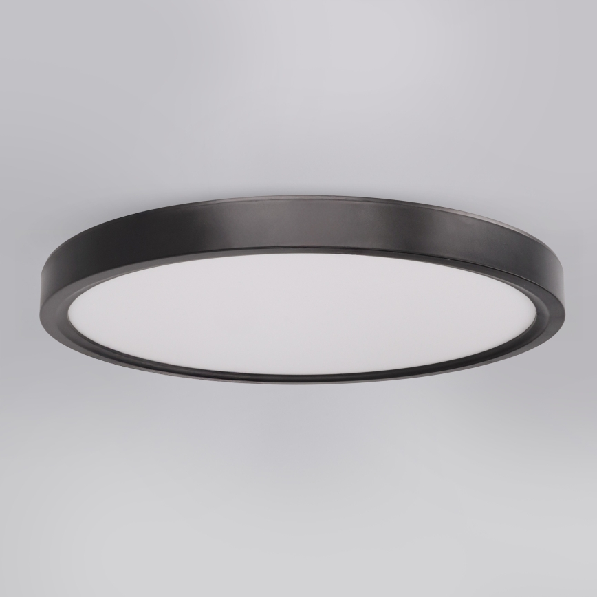 Brilagi - Φωτιστικό οροφής LED ESTELA, 18W/230V, Ø 30 cm, μαύρο