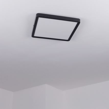 Brilagi - Φωτιστικό οροφής LED ESTELA SQUARE LED/24W/230V 31x31 cm μαύρο