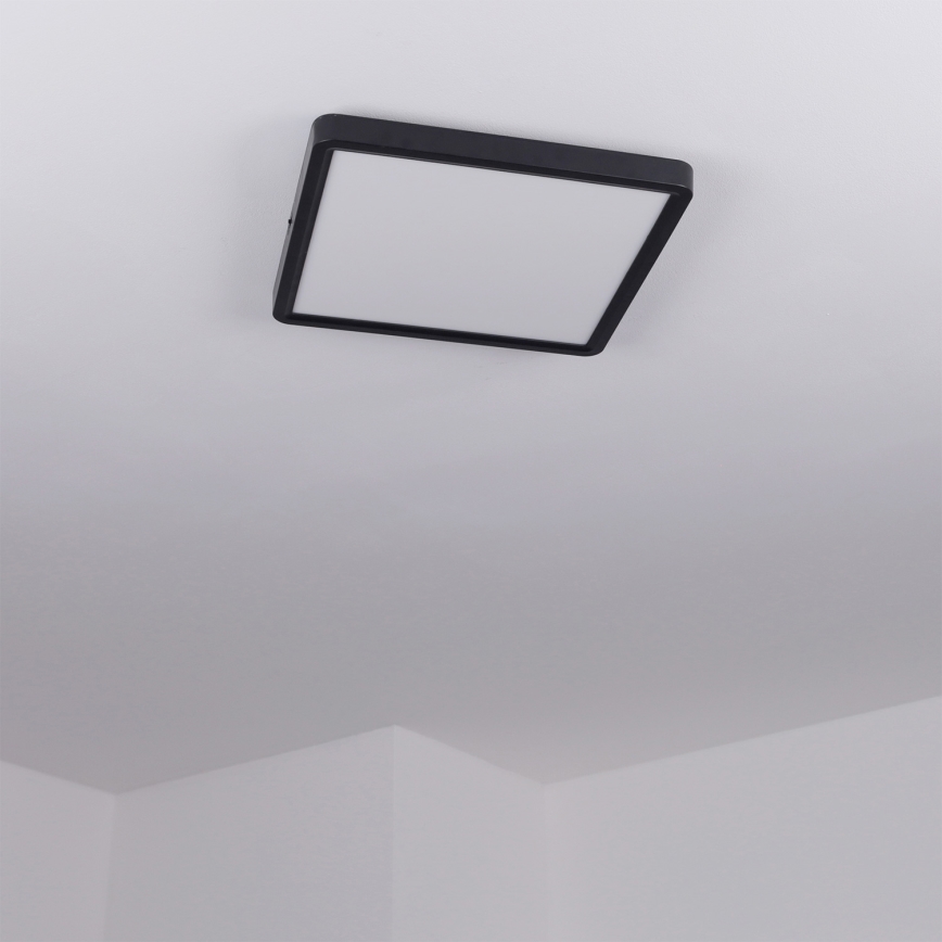 Brilagi - Φωτιστικό οροφής LED ESTELA SQUARE LED/24W/230V 31x31 cm μαύρο