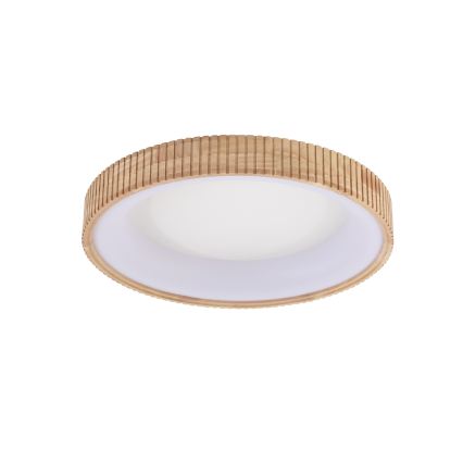 Brilagi - LED Φωτιστικό οροφής FALCON WOOD MODERN LED/40W/230V 3000/4000/6000K διάμετρος 60 cm ξύλινο