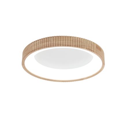 Brilagi - LED Φωτιστικό οροφής FALCON WOOD MODERN LED/40W/230V 3000/4000/6000K διάμετρος 60 cm ξύλινο
