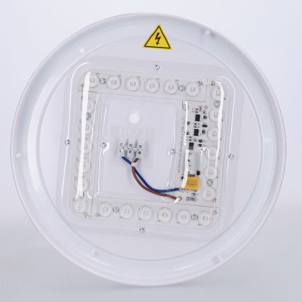 Brilagi - Φωτιστικό οροφής LED FLOCO LED/24W/230V διάμ. 30 cm σε απομίμηση ξύλου/μαύρο