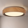 BRILAGI - Φωτιστικό οροφής LED FLOCO LED/24W/230V διάμ. 30 cm σε απομίμηση ξύλου/μαύρο